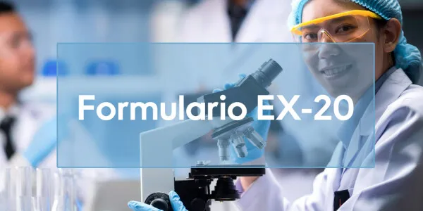 Formulario EX-20 de extranjería