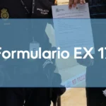 Formulario EX-17 extranjería