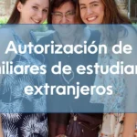 Autorización de familiares de estudiantes extranjeros en España