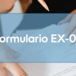 Formulario EX-02 de extranjería