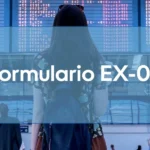 Formulario EX-08 de extranjería
